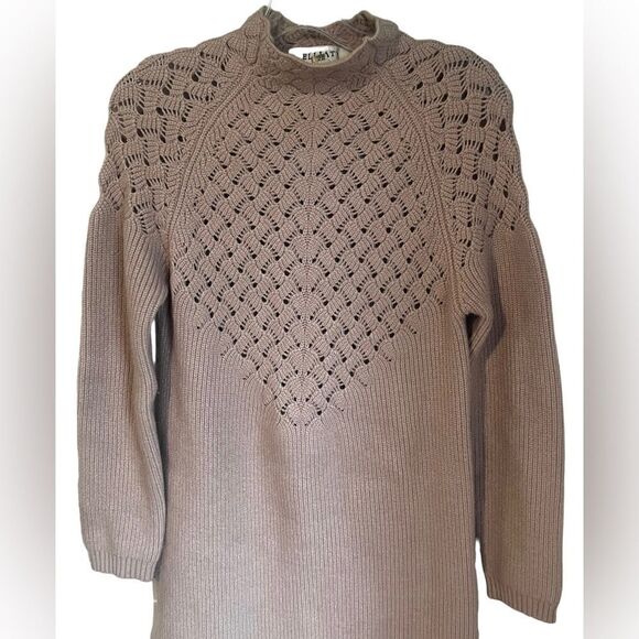 Elliatt pink mock neck Sweater Dress XS - Picture 3 of 5